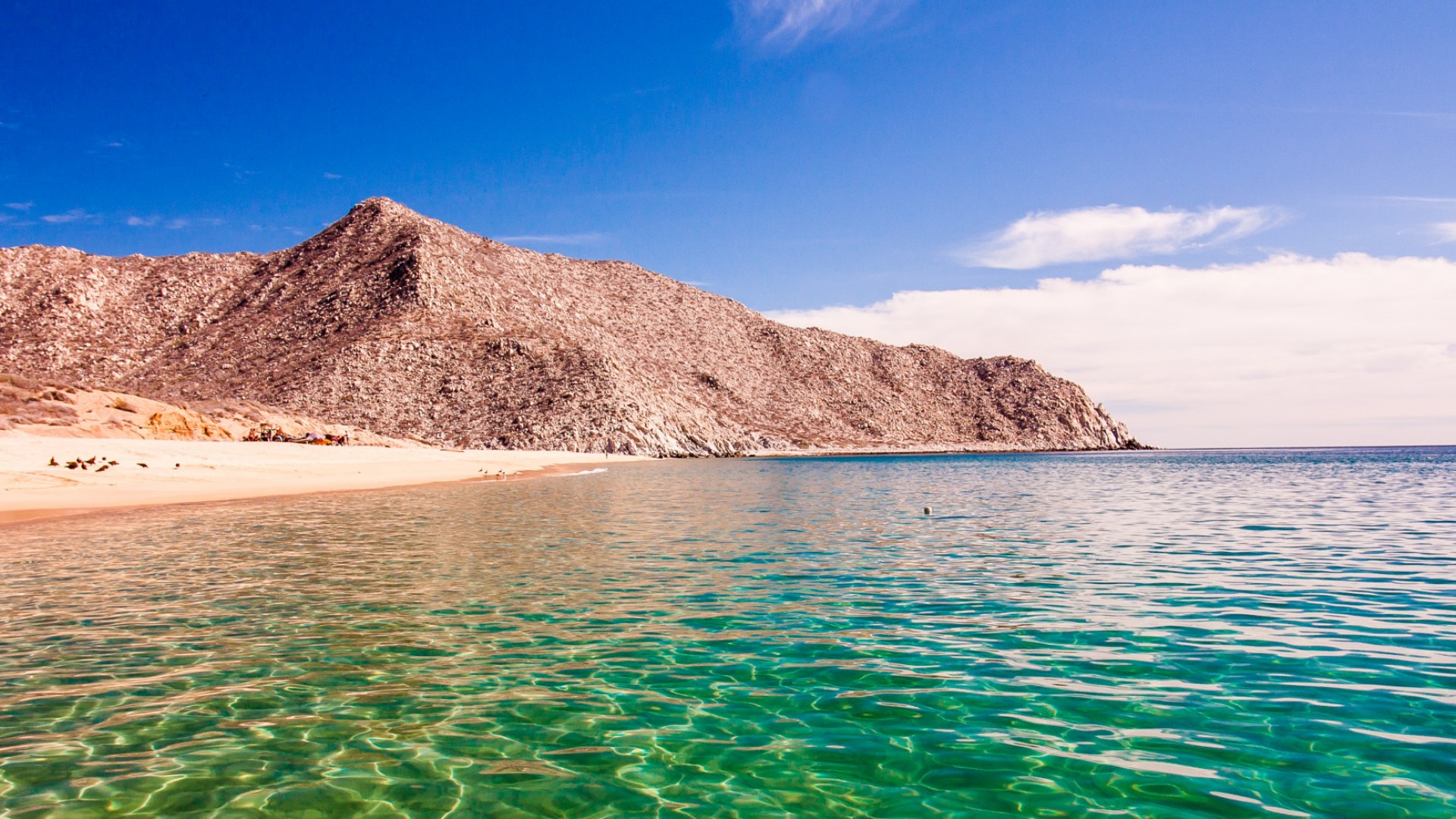 Coastline of Cabo Pulmo on the Baja California peninsula